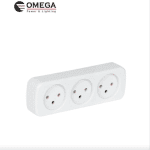 מפצל שקע 3 כניסות מבית OMEGA