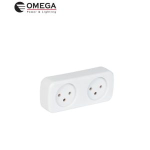 מפצל שקע 2 כניסות OMEGA