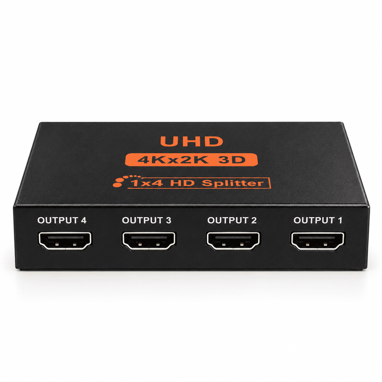 מפצל HDMI ל-4 מסכים 1x4 Splitter תומך 4K