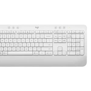 סט מקלדת ועכבר אלחוטיים Logitech Signature MK650 Combo for Business – חיבור Bluetooth או Logi Bolt – צבע Off-White