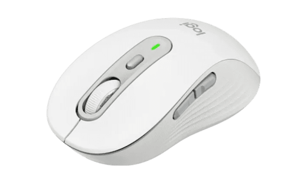 ⁦סט מקלדת ועכבר אלחוטיים Logitech MK950 Signature Slim Combo לבן⁩ – תמונה ⁦3⁩