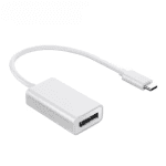 מתאם Type-C זכר ל-DisplayPort נקבה – תומך 4K@60Hz לחיבור מסכים מתקדמים