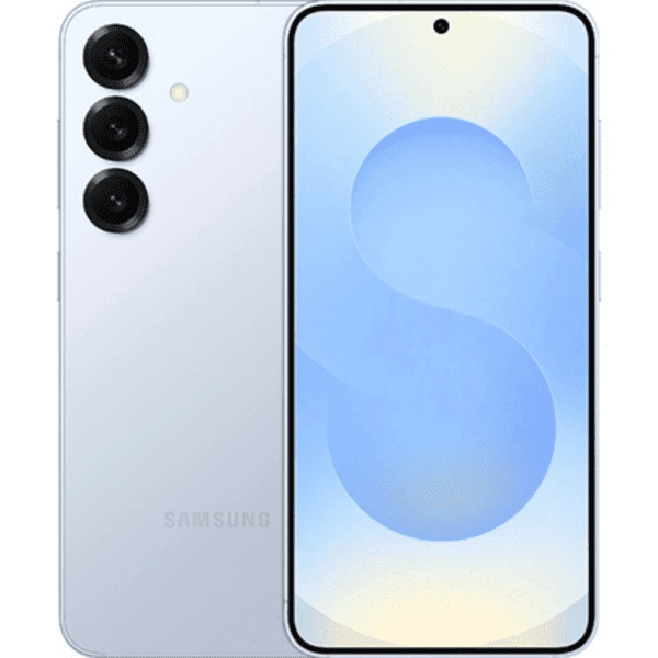סמארטפון Samsung Galaxy S25 5G בצבע Ice Blue עם 256GB ו־8GB RAM – עיצוב מלוטש וחוויית שימוש מהירה