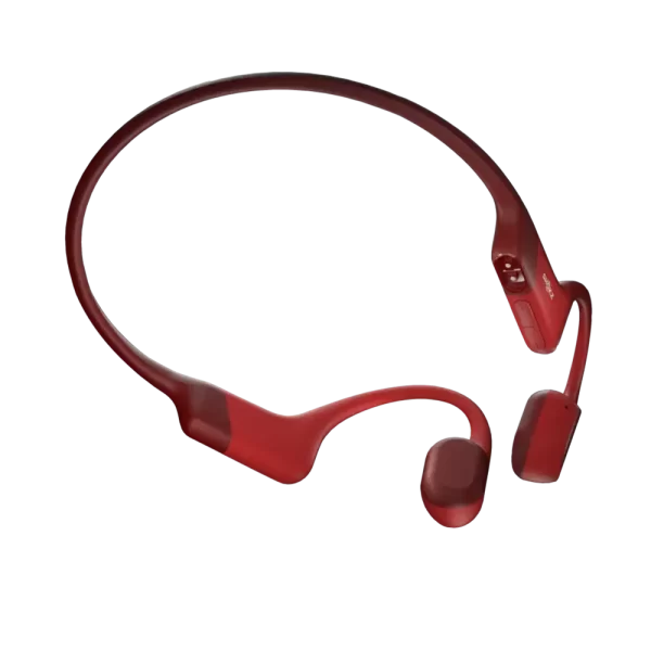 אוזניות ספורט עצם אלחוטיות Open Run מבית SHOKZ בצבע אדום