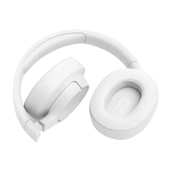 ⁦אוזניות קשת אלחוטיות מסננות רעשים JBL TUNE 770NC בצבע לבן⁩ – תמונה ⁦3⁩
