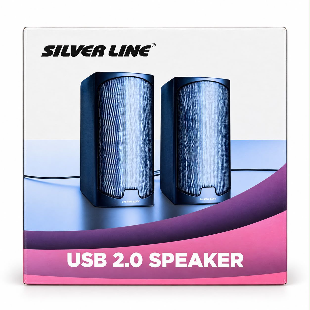 רמקולים למחשב 6W בחיבור USB Miracase CS130