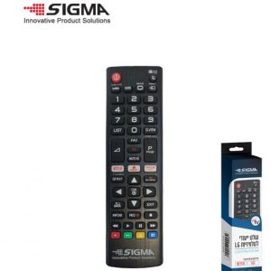 שלט ייעודי לטלוויזיות LG מבית SIGMA
