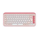 מקלדת אלחוטית Logitech Pop Keys Bluetooth בצבע ורוד
