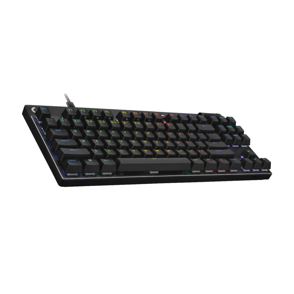 מקלדת גיימינג חוטית Logitech Pro X TKL Rapid בצבע שחור – תמונה 3