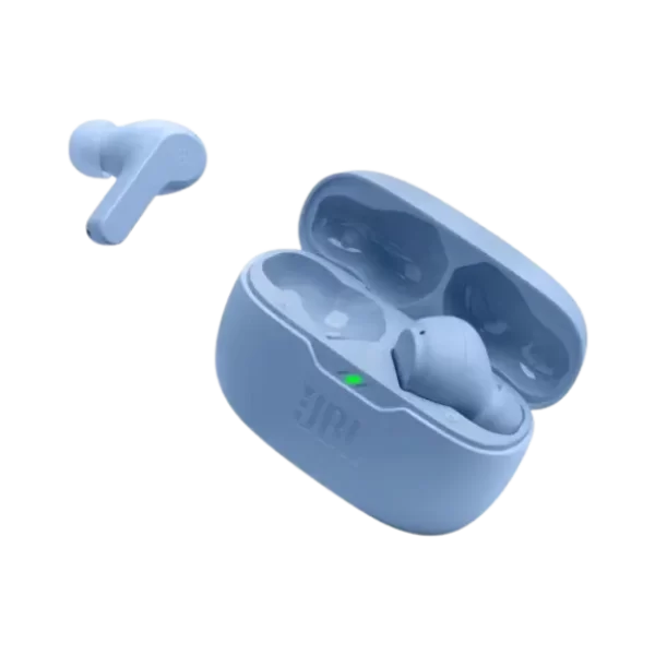 ⁦אוזניות אלחוטיות JBL Wave Beam TWS כחול יבואן רשמי⁩ – תמונה ⁦3⁩