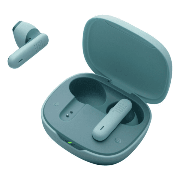 ⁦אוזניות אלחוטיות JBL Vibe Flex 2 בצבע כחול – אחריות יבואן רשמי⁩ – תמונה ⁦3⁩