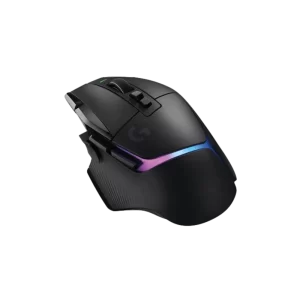 עכבר גיימינג אלחוטי Logitech G502 X Plus בצבע שחור עם תאורת RGB