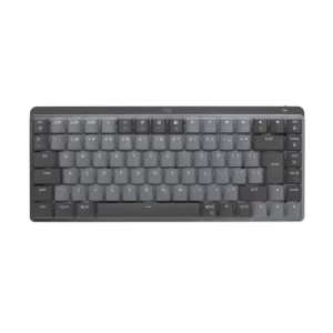 מקלדת אלחוטית מכאנית Logitech MX Mechanical Mini – Low‑Profile עם תאורה חכמה, טעינה מהירה ו‑Easy‑Switch
