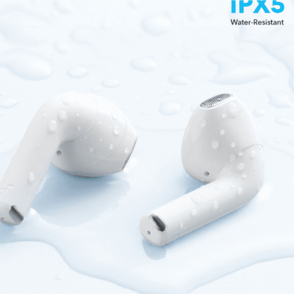 ⁦אוזניות אלחוטיות Anker Soundcore K20i בצבע לבן – סאונד איכותי, Bluetooth 5.3, קלות ונוחות⁩ – תמונה ⁦2⁩