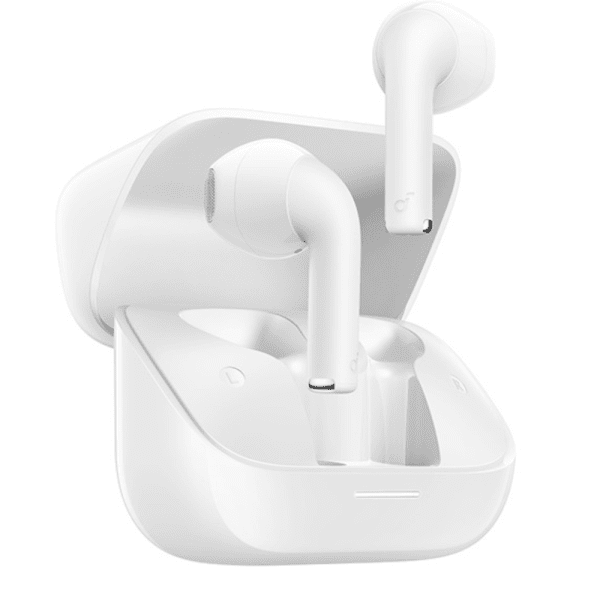 ⁦אוזניות אלחוטיות Anker Soundcore K20i בצבע לבן – סאונד איכותי, Bluetooth 5.3, קלות ונוחות⁩ – תמונה ⁦3⁩