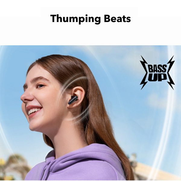 אוזניות אלחוטיות Anker Soundcore P40i ANC – שחור | Wireless Bluetooth Earbuds – תמונה 7
