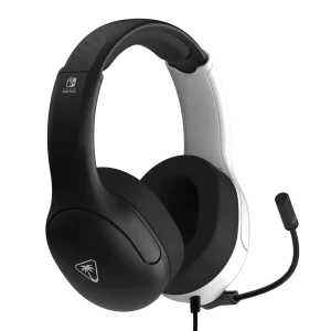 אוזניות גיימינג חוטיות Turtle Beach Airlite Fit לבן – תואמות Nintendo Switch