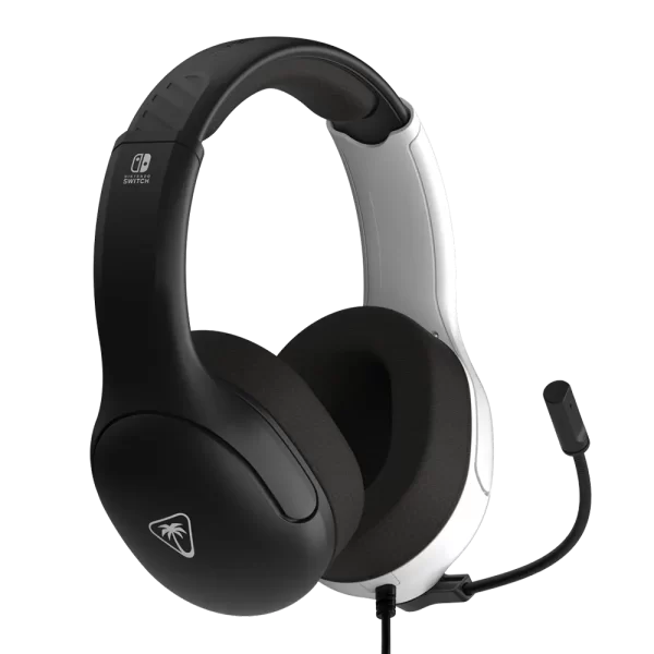 ⁦אוזניות גיימינג חוטיות Turtle Beach Airlite Fit לבן – תואמות Nintendo Switch⁩ – תמונה ⁦4⁩