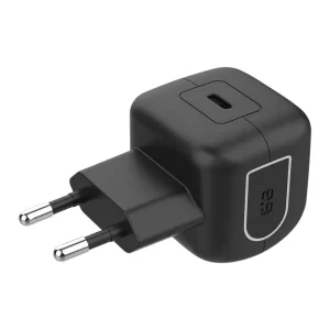 מטען קיר כולל כבל שזור Type-C to Lightning 35W מאושר אפל מבית Puregear