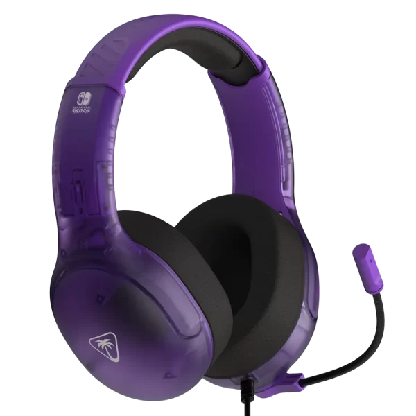 אוזניות גיימינג חוטיות Turtle Beach Airlite Fit סגול – תואמות Nintendo Switch