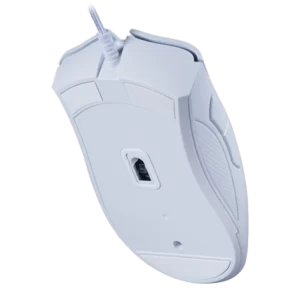 עכבר גיימינג חוטי Razer DeathAdder Essential לבן – חיישן אופטי 6,400 DPI, 5 כפתורים, מבנה ארגונומי