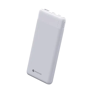 פאוור-בנק Miracase 10000mAh USB-C ו-USB-A - לבן