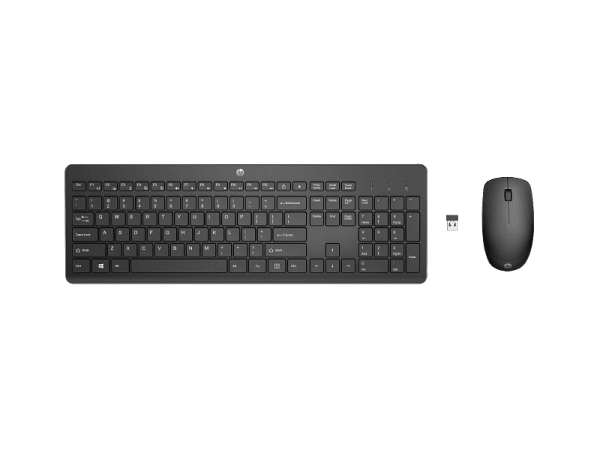 סט מקלדת ועכבר אלחוטיים HP 230 בעברית – קומפקטי, אמין ונוח לעבודה בבית ובמשרד