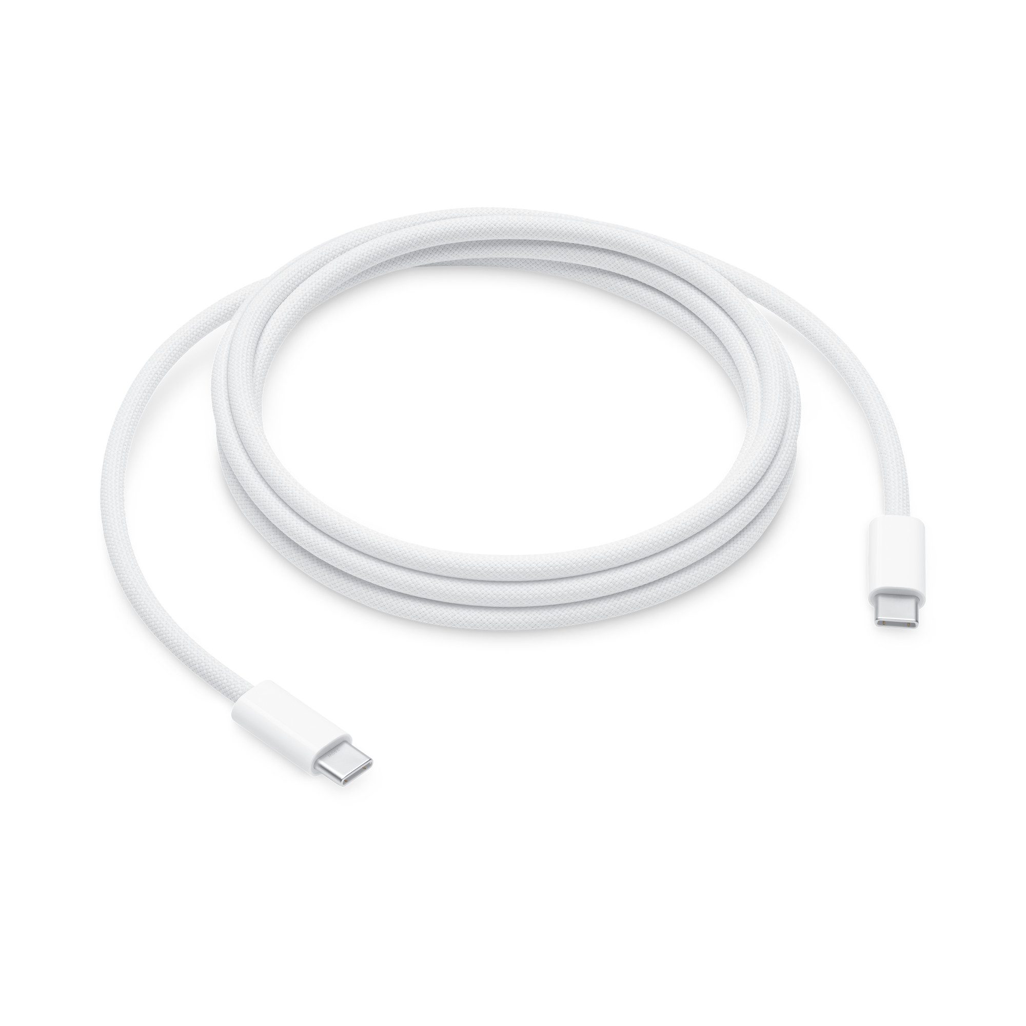 כבל טעינה שזור Apple USB-C 240W – כבל מקורי באורך 2 מטר ל-MacBook ולמכשירים תומכים