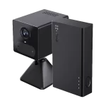 מצלמת אבטחה מיני 4G שחורה EZVIZ CB2 עם סוללת גיבוי 3MP
