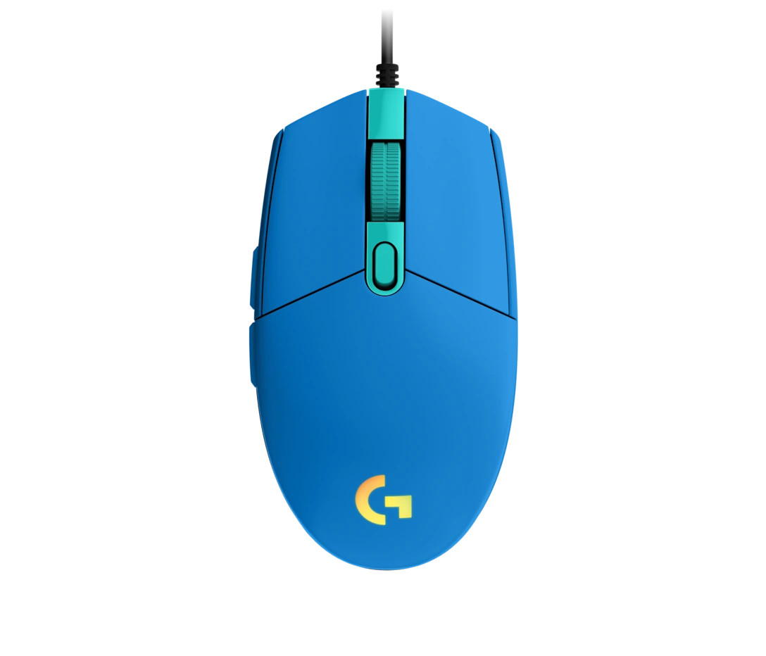 עכבר גיימינג חוטי Logitech G102 Lightsync RGB (כחול)