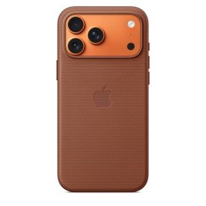 כיסוי TechWoven מקורי Apple תומך MagSafe עבור iPhone 17 Pro בצבע Sienna
