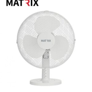 מאוורר שולחני MATRIX 16 אינץ׳ 50W שחור 3 להבים