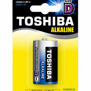 סוללת Toshiba D LR20 1.5V אלקליין - יחידה