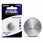 סוללת כפתור Sigma CR1632 3V ליתיום - יחידה