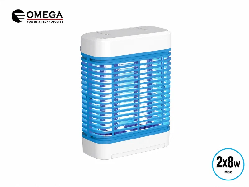 קטלן יתושים חשמלי 16W TWIN לבן – תמונה 2