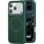 כיסוי MagSafe לאייפון 17 פרו Dark Green עם פיזור חום ונוחות שימוש יומיומית