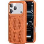 כיסוי MagSafe לאייפון 17 פרו Orange עם פיזור חום ונוחות שימוש יומיומית