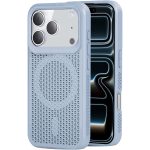 כיסוי MagSafe לאייפון 17 Light Blue עם פיזור חום ונוחות שימוש יומיומית