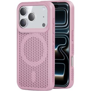 כיסוי MagSafe לאייפון 17 Light Purple עם פיזור חום ונוחות שימוש יומיומית