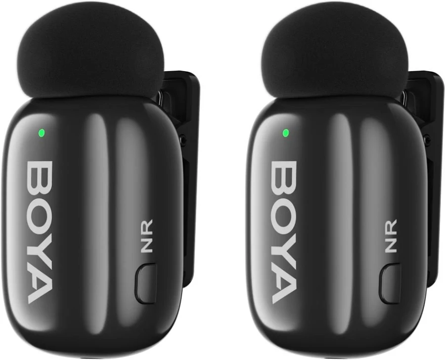 מיקרופונים אלחוטיים BOYA Mini Dual USB-C זוג – תמונה 2