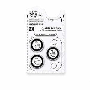 מגן מצלמה לאייפון Apple iPhone 17 Pro Max - טיטניום