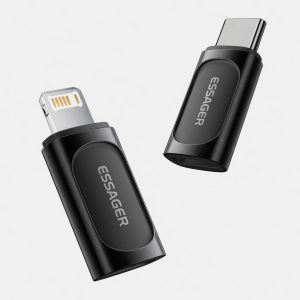 מתאם ממיר Essager Lightning ל-USB-C 20W OTG