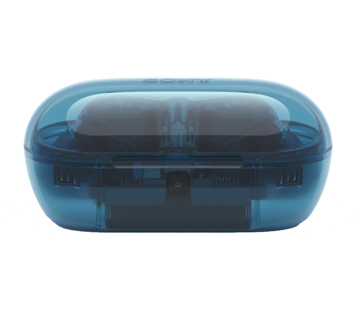 אוזניות Sony WF-C710N Glass Blue אוזניות TWS אלחוטיות עם ביטול רעשים ועיצוב Glass Blue ייחודי – תמונה 3