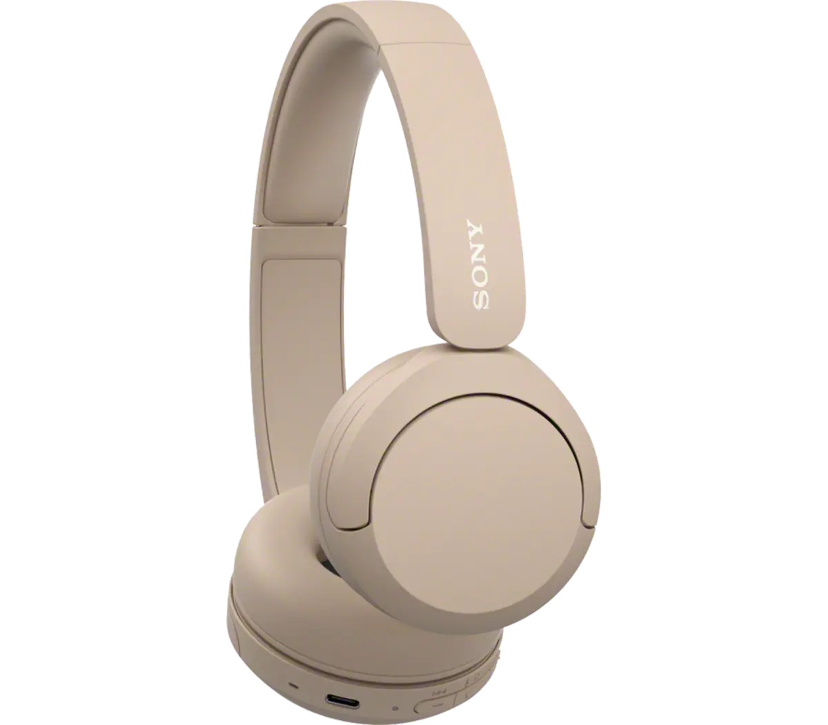 אוזניות Sony WH-CH520C Beige אוזניות קשת בלוטות קלות עם סוללה עד 50 שעות ועיצוב ניטרלי – תמונה 2
