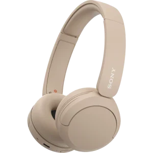אוזניות Sony WH-CH520C Beige אוזניות קשת בלוטות קלות עם סוללה עד 50 שעות ועיצוב ניטרלי