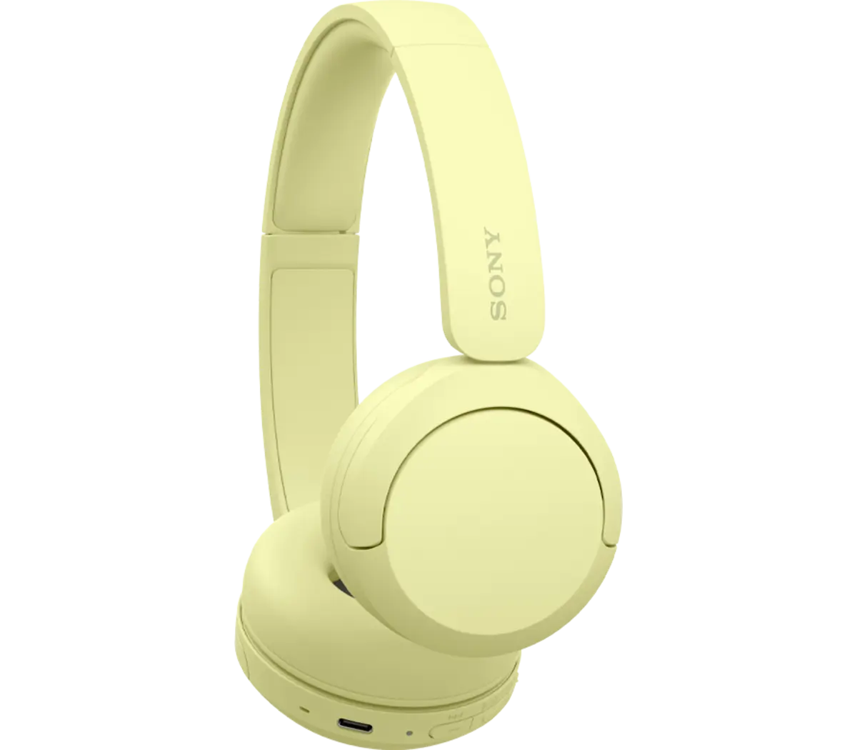 אוזניות Sony WH-CH520C Yellow אוזניות קשת בלוטות קלות עם סוללה עד 50 שעות וסאונד מאוזן ליום יום – תמונה 2