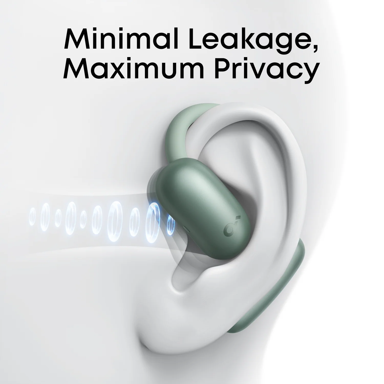 אוזניות אלחוטיות Anker Soundcore AeroFit 2 Green – תמונה 3