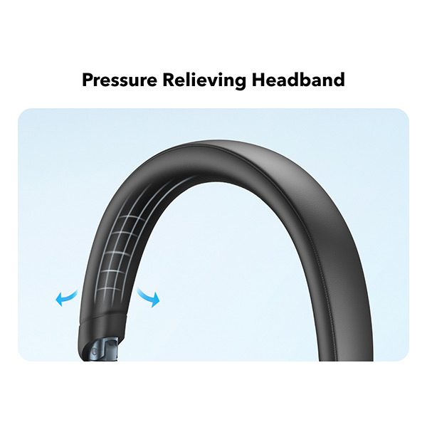 אוזניות קשת אלחוטיות Anker Soundcore Space One Black – תמונה 5