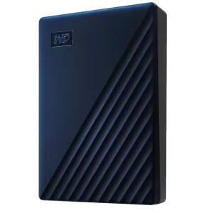 כונן חיצוני נייד ל-Mac Western Digital My Passport 6TB - כחול