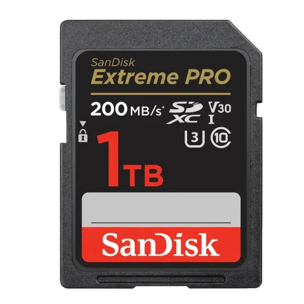 כרטיס זיכרון SanDisk Extreme PRO SDXC 1TB 200MB/s